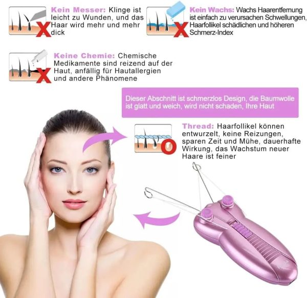 Ladies Facial Electric Epilator